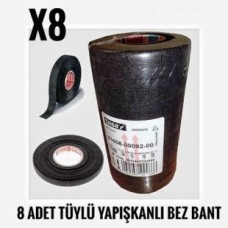 Tesa Tüylü Bez Bant (Yapışkanlı 15 Mt (Made in Germany)