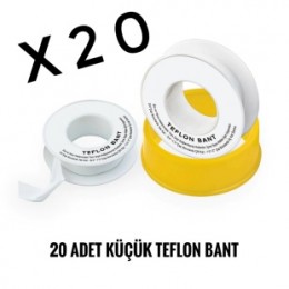 Küçük Teflon Bant (20 Adet) Küçük Teflon Bant (20 Adet)